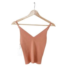 NWT Aritzia Wilfred Itinerary Top Soft Terracotta Size Small